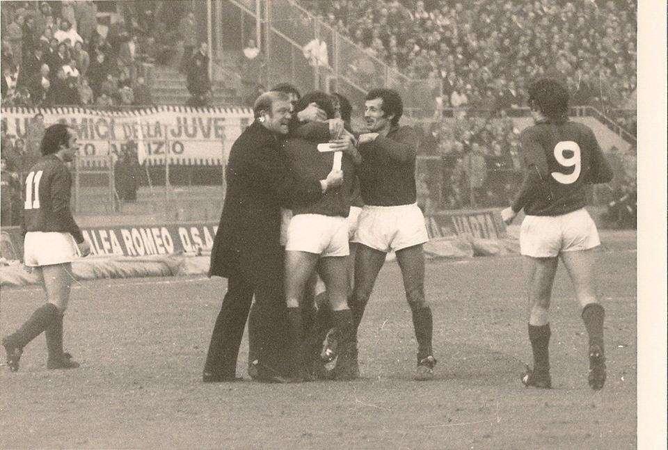 A Torino in maglia granata. Juventus-Cesena (1973-74)