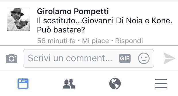 Lugaresi "sostituisce" Crimi