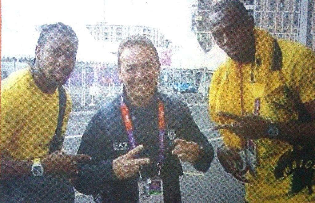Caiterzi con Blake e Bolt
