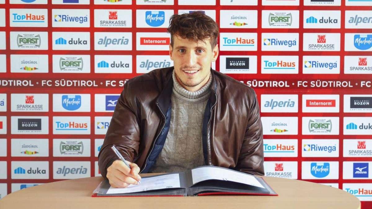 Minelli firma con il S&uuml;dtirol