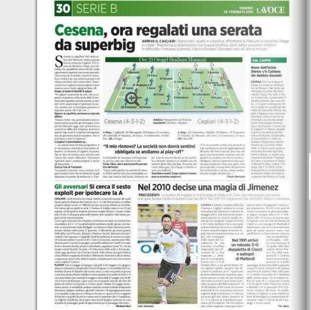 Cesena, ora regalati una serata da superbig - La Voce di Romagna