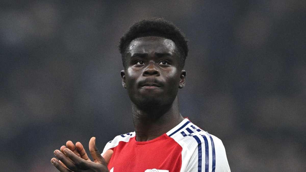 Arsenal, Saka in grande spolvero: è stato il migliore in Champions contro il Monaco