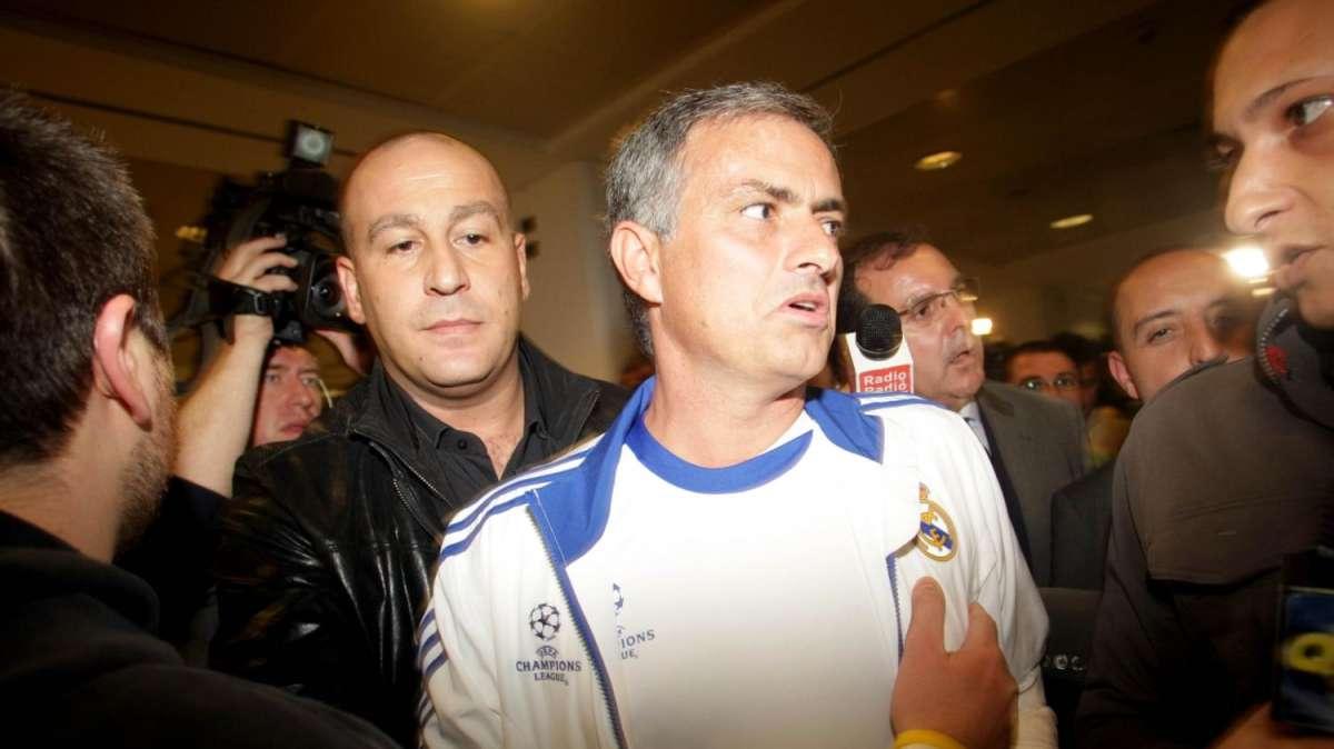 Real Madrid, giocatori dell'Inter in visita da Mourinho