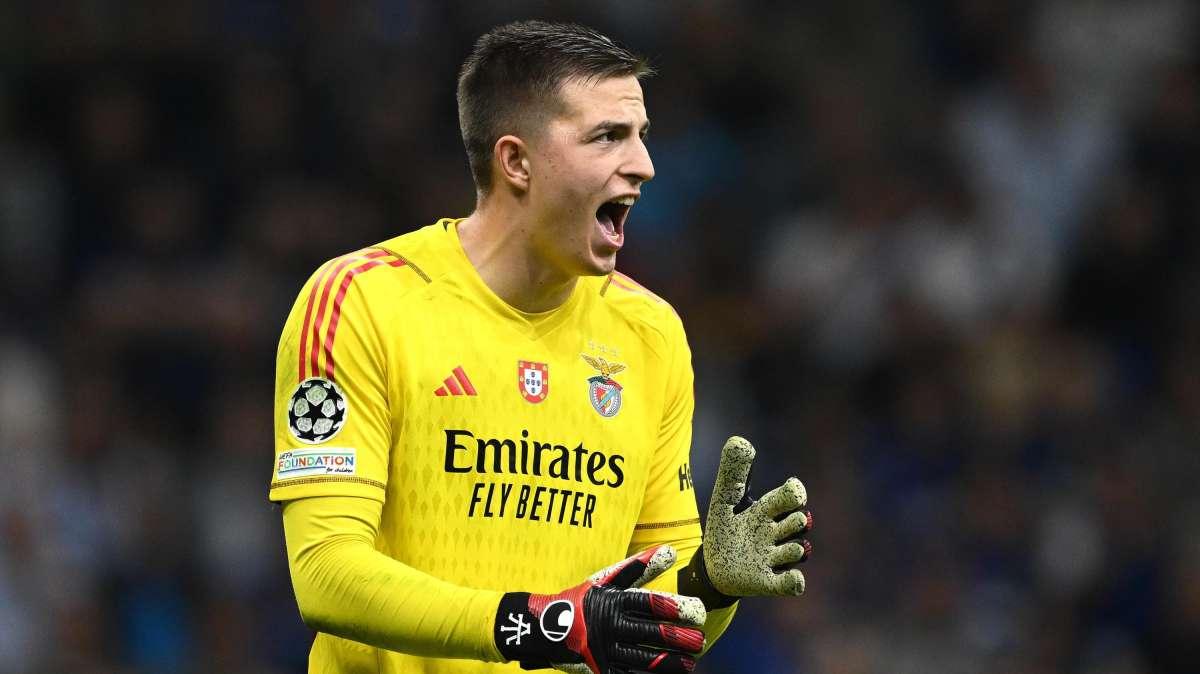 Benfica, Trubin: "I rigori? Ne ho parato solo uno..."