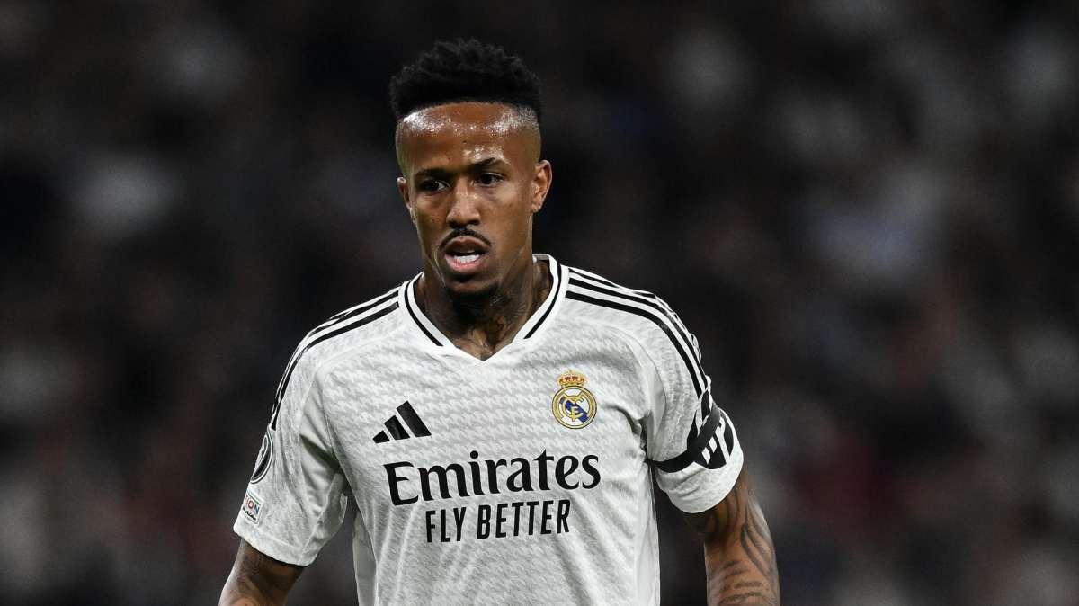Real Madrid, rottura completa del legamento crociato anteriore, con coinvolgimento di entrambi i menischi per Militao