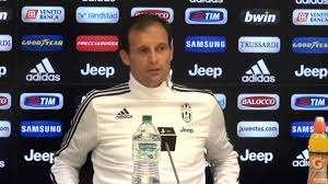 Juventus, conferenza stampa di Allegri 