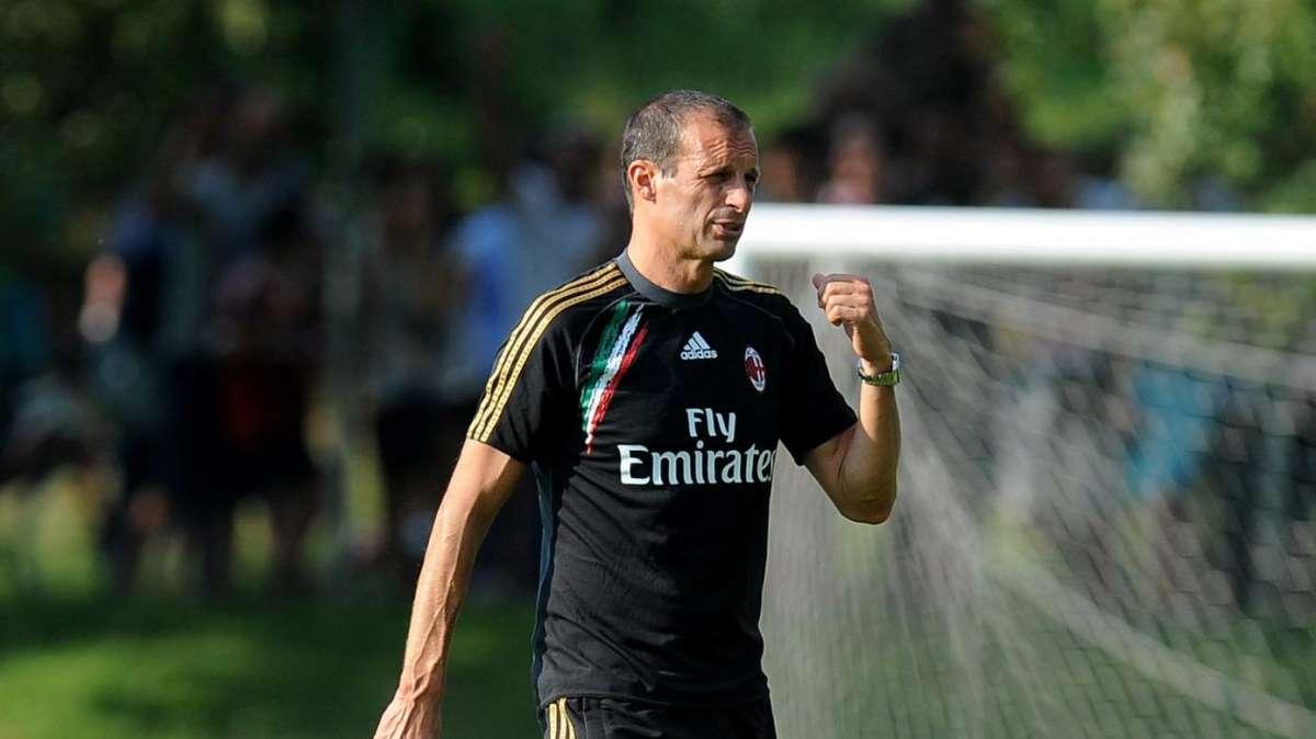 Milan, Allegri: “Serve una vittoria. Ho due dubbi di formazione”