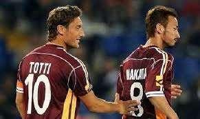 Roma, l'ex Nakata su Totti e Miura