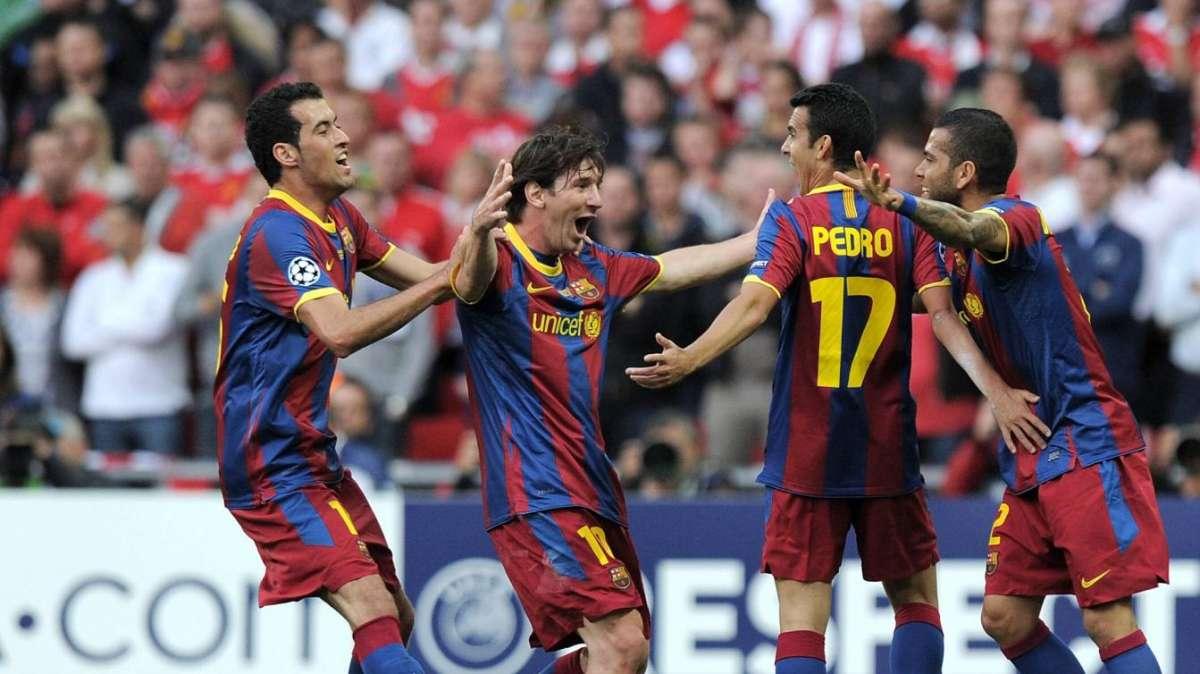 TRIPLICE FISCHIO - Barcellona-Manchester United 3-1 - La Champions torna in Catalogna