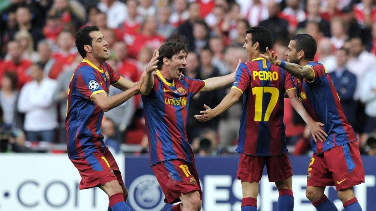 Top Piquè e Messi, nessun flop. Barcellona-Manchester United. Le pagelle dei catalani