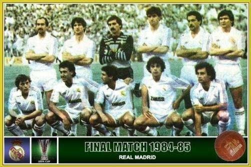 Coppa UEFA '84-'85: il Real batte il Videoton e solleva il trofeo. Ma c'è una macchia nella semifinale contro l'Inter