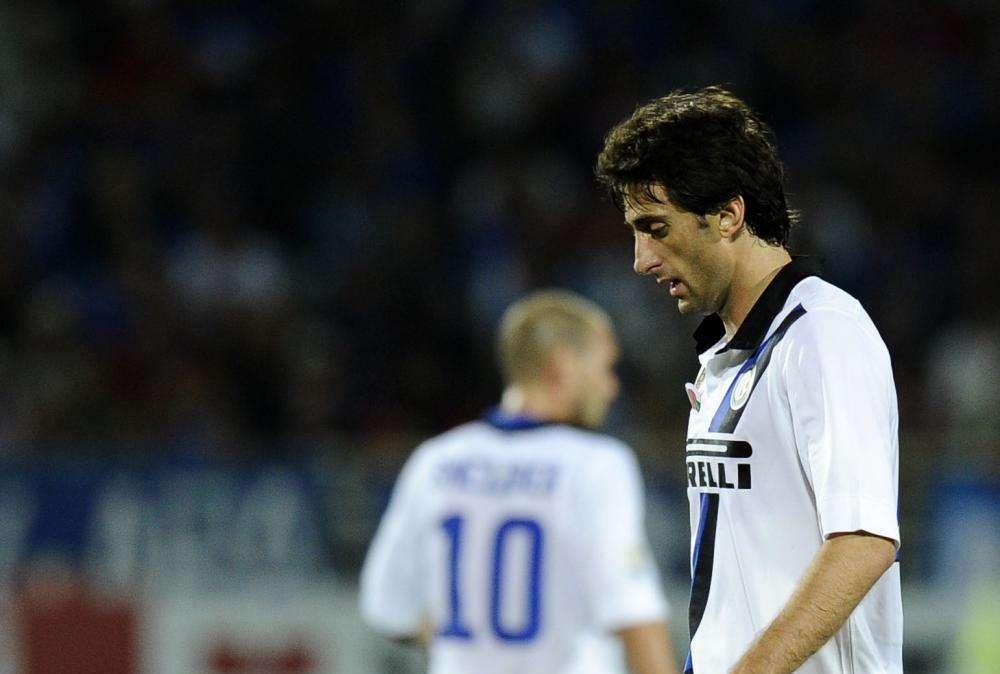 Inter, problema muscolare per Milito ma nulla di grave