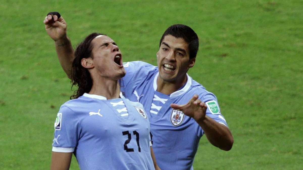 Cavani su Suarez: "E' il miglior attaccante al mondo"