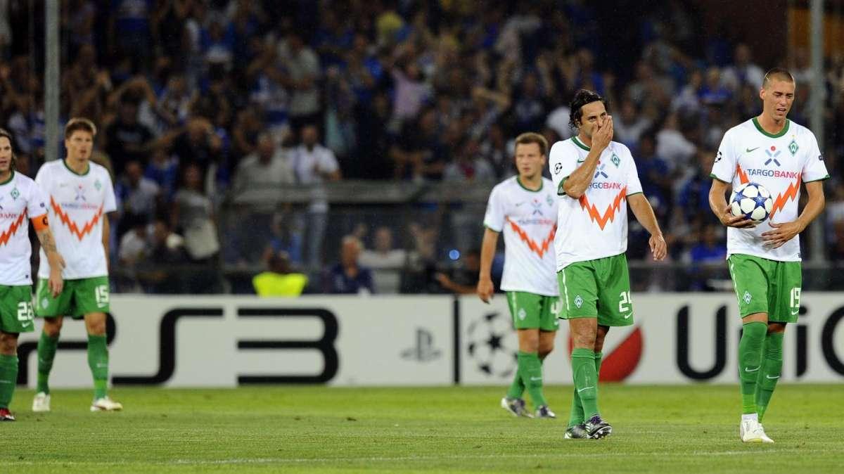 Werder di paura, risolve Marin: 2-2 in rimonta