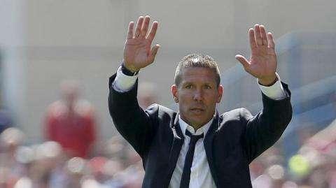 Atl. Madrid, Simeone: "La finale di EL è un onore"