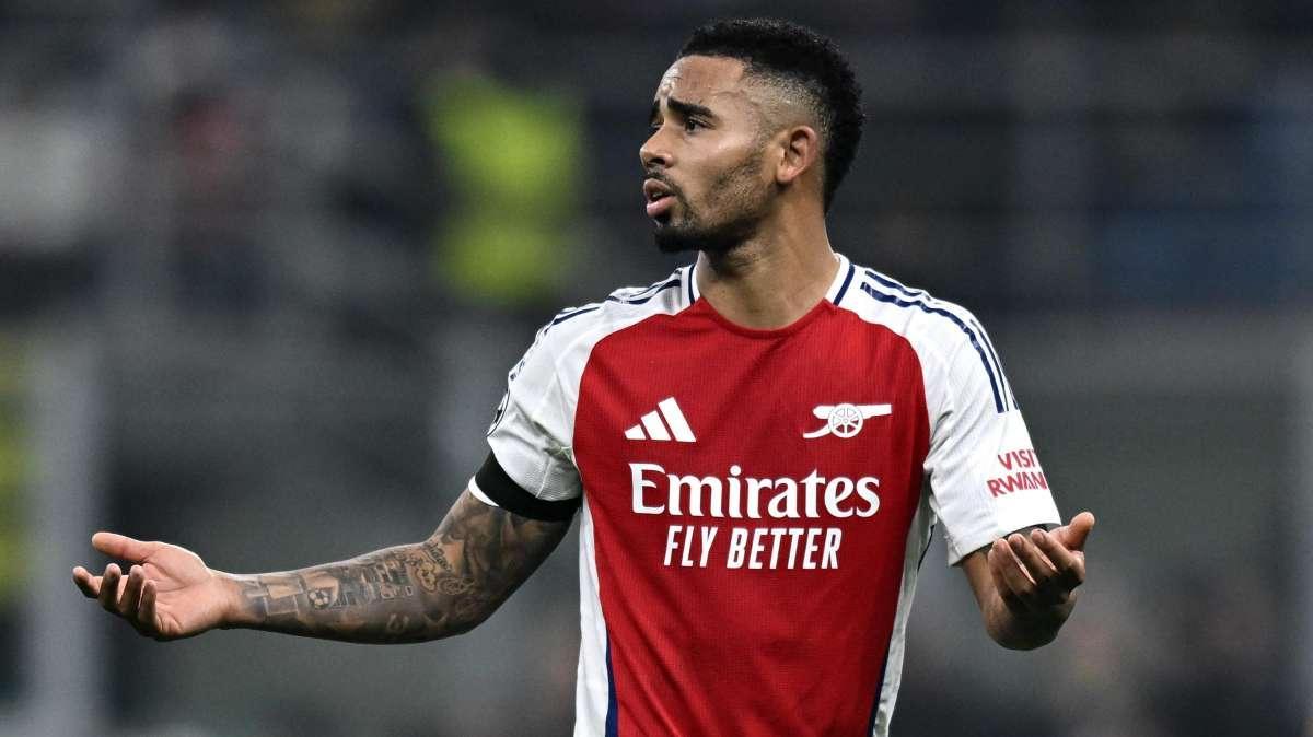 Arsenal, un dato unisce sia Martinelli che Gabriel Jesus
