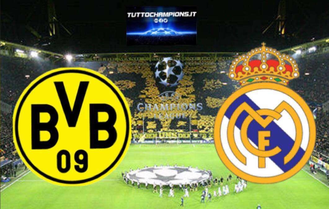 RELIVE UCL Borussia Dormund-Real Madrid 2-2: Shurrle salva i suoi all'87'