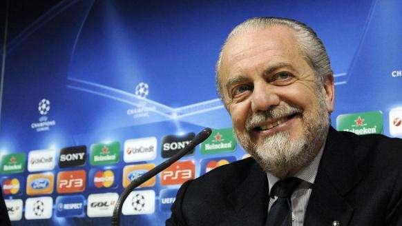 Napoli, De Laurentiis: "Chelsea? Non mi fido"