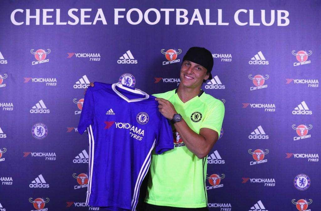 Chelsea, David Luiz elogia Conte