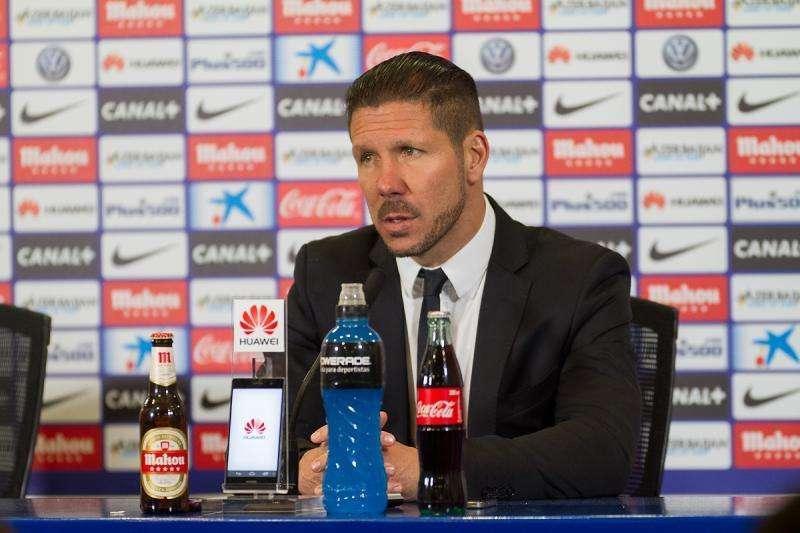 Il tecnico dell'Atletico Madrid, Diego Simeone, traccia un bilancio della prima parte di stagione e chiarisce: “Non sono anti Real”