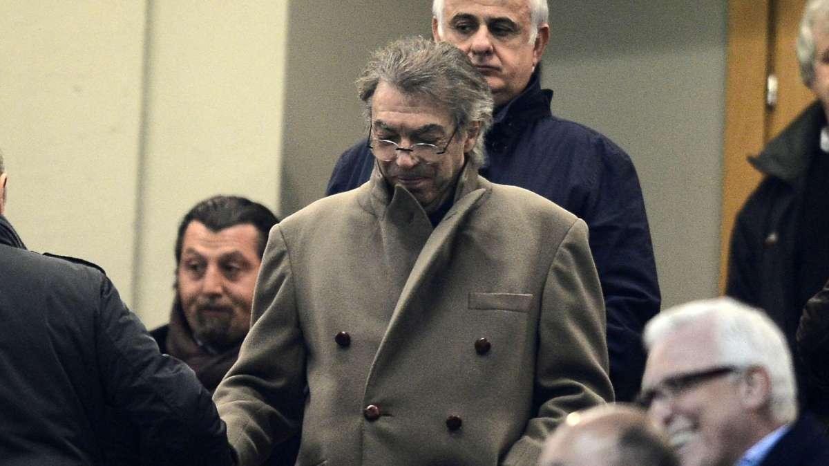 Inter, orgoglio Moratti: "Gara oltre le aspettative"