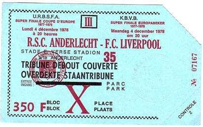 Supercoppa Uefa 1978. Il bis delle prime volte