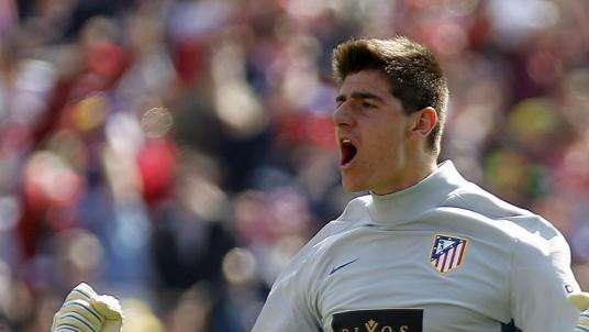 Atletico, Simeone: "Vogliamo tenere Courtois un altro anno"