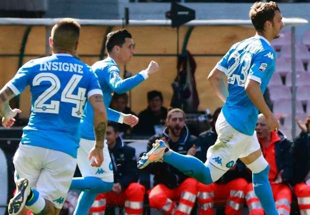 Napoli-Verona 3-0: A segno Gabbiadini, il sogno continua