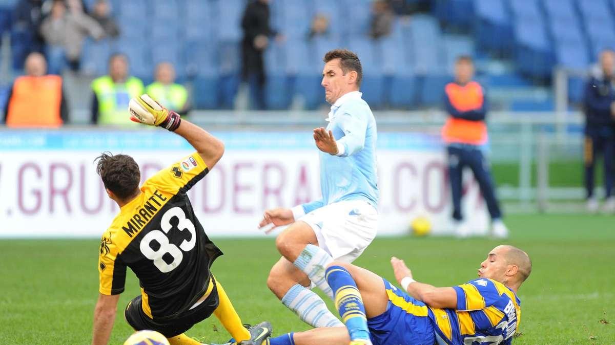 Klose, nulla di grave. La Lazio tira un sospiro di sollievo