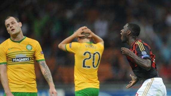 Milan, che fatica e che fortuna: Celtic piegato 2-0