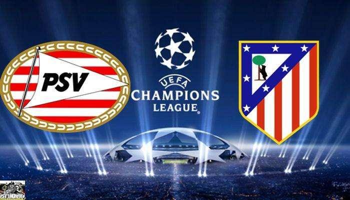 RIVIVI IL LIVE UCL OTTAVI: Psv-Atletico Madrid finisce 0-0. Tra gli olandesi epulso Pereiro