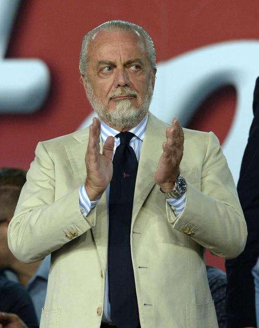 De Laurentiis fa il punto sugli azzuri: "4-3-1-2 gioverebbe a Gabbiadini. Aubameyang? Sarri mi disse che non andava bene"