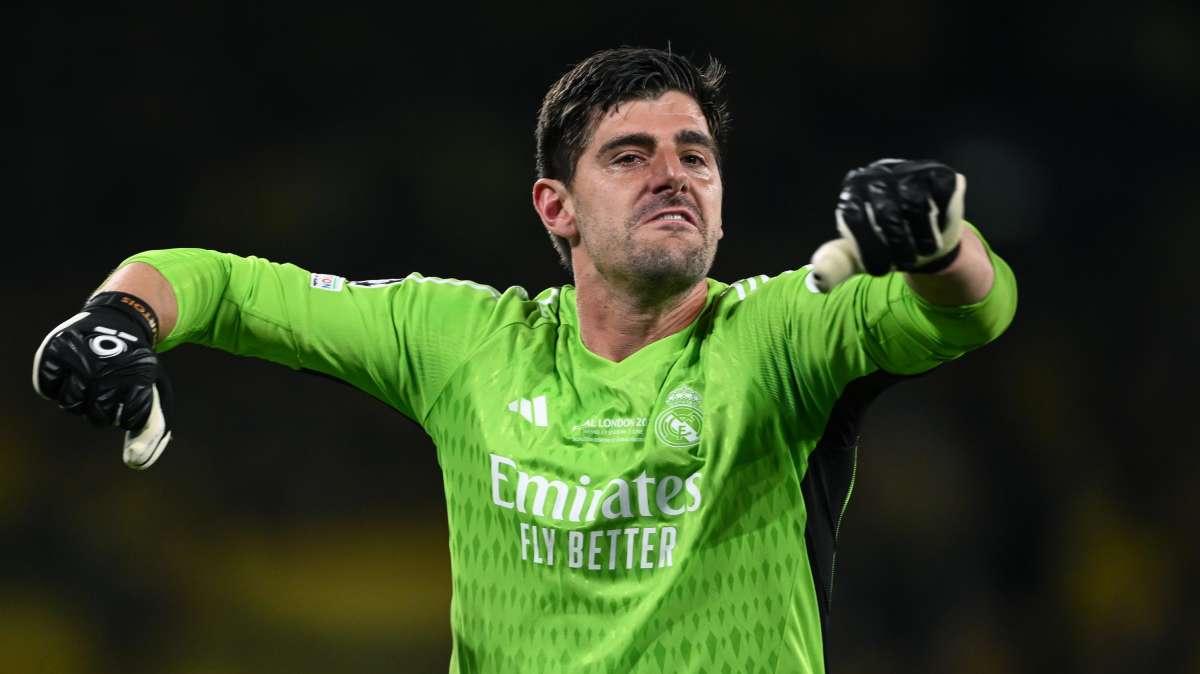 Real, Courtois: "Lunin? Deve decidere quello che è meglio per lui"