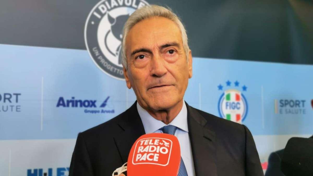 Gravina: "La nuova Champions? Chiediamoci se dobbiamo fare qualcosa anche noi..."