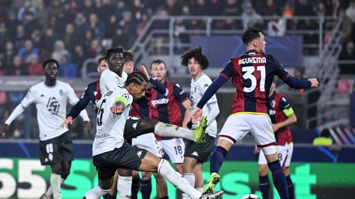 Bologna, il ko col Monaco sa di resa definitiva. Gli ottavi ora sono lontani anni luce...