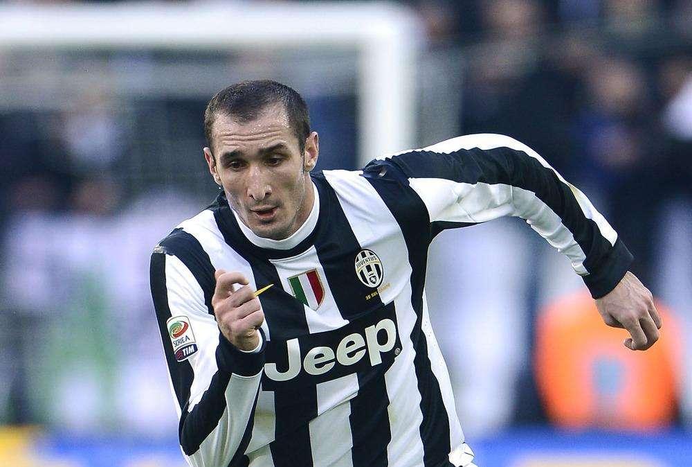 Juventus, per Chiellini lesione al polpaccio