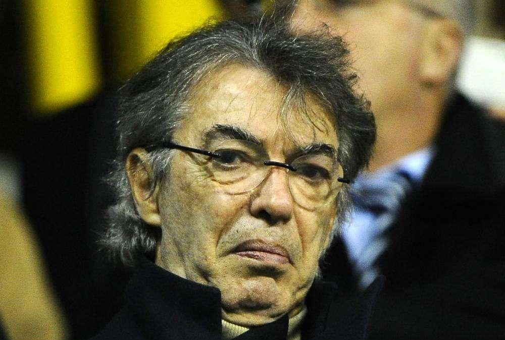 Inter, Moratti: "Le tre dita? Gesto adeguato" E sul flop di Londra: "Poco carattere"