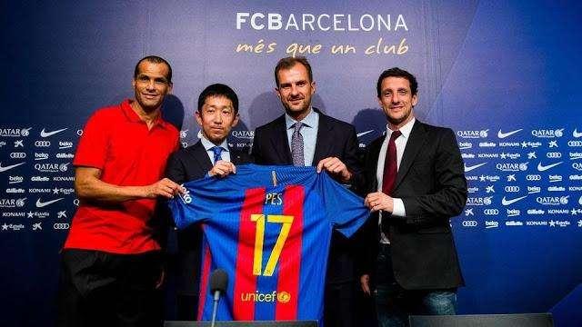 Konami, nuovo Premium Partner del Barcellona fino al 2019
