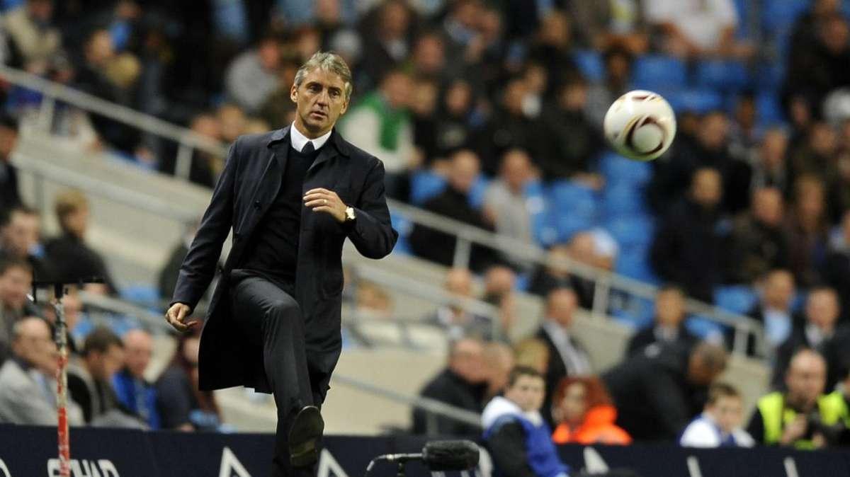 Manchester City, rissa sfiorata fra Mancini e Tevez