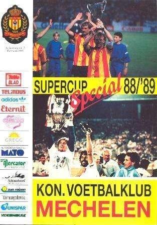 Supercoppa Uefa 1989. Il Mechelen fino al cielo ed oltre!