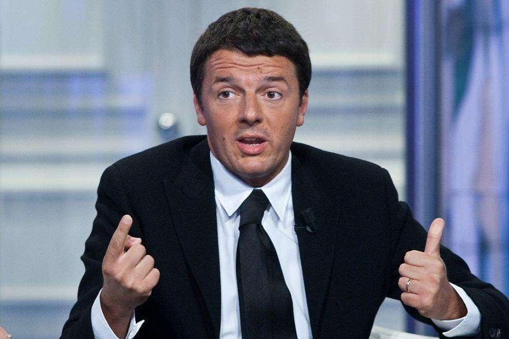 Il ' Premier ' Matteo Renzi sul caso Sarri - Mancini