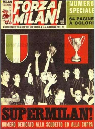 Coppa delle Coppe 1967-1968: Hamrin "Re di coppe" porta il Milan al trionfo