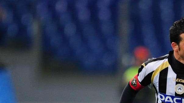 Udinese, Di Natale: "Lazio e Roma sono le nostre rivali"