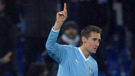 Lazio, Klose miglior tedesco all'estero
