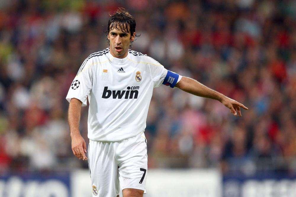 Real, Raul gioisce per la Copa del Rey