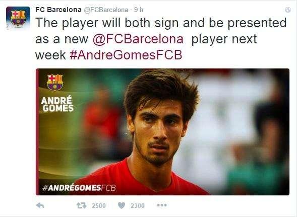 André Gomes al Barcellona: ecco il perché 