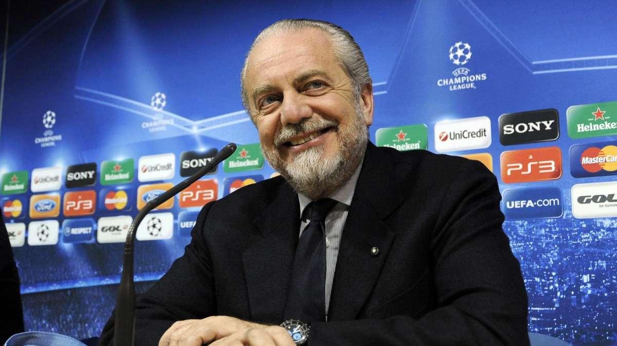 Napoli, De Laurentiis: "Dalla Champions si dovrebbe incassare 5 volte di più"