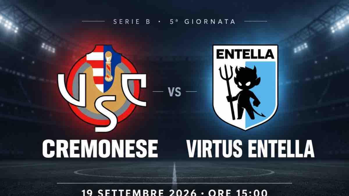 Cremonese-Virtus Entella: probabili formazioni e presentazione della sfida