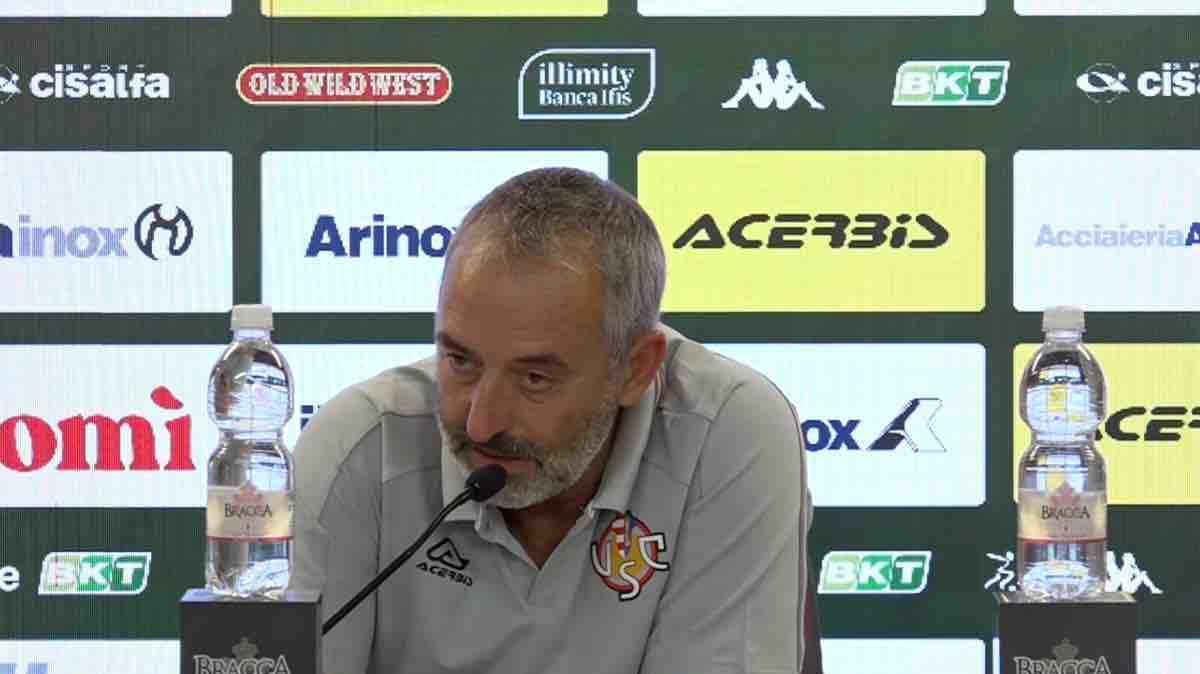 Cremonese-Modena 0-3, Giampaolo: "Partita imbarazzante, dobbiamo chiedere scusa a tutti"