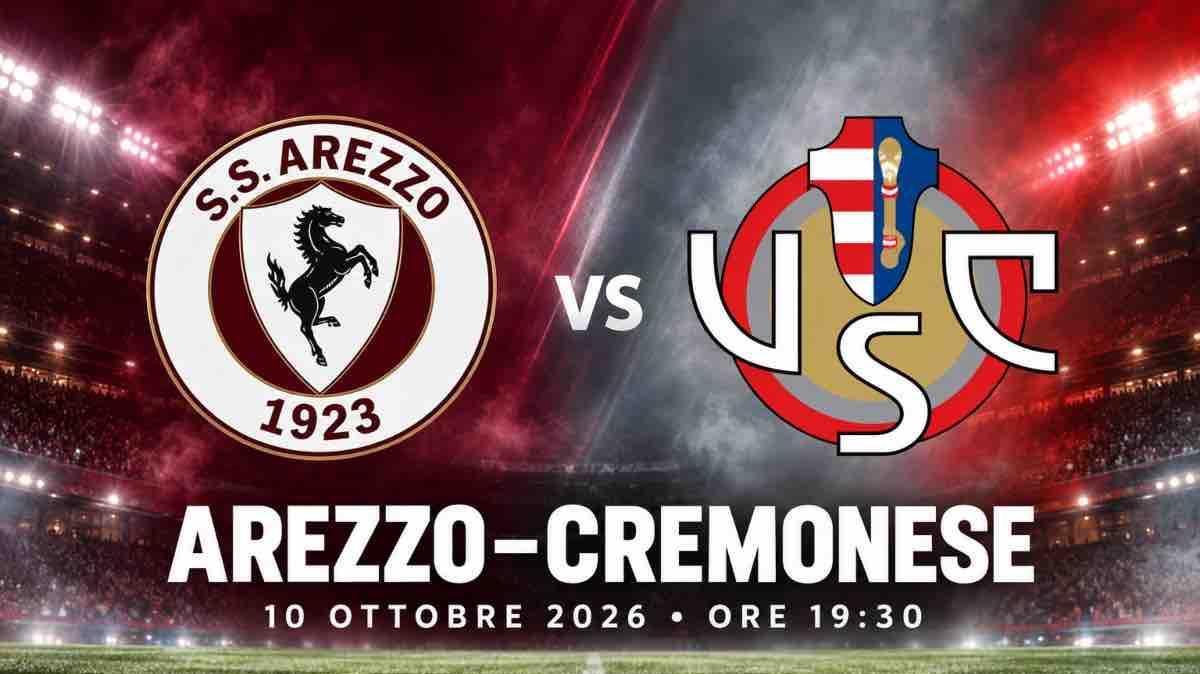 AREZZO-CREMONESE: LE PROBABILI FORMAZIONI